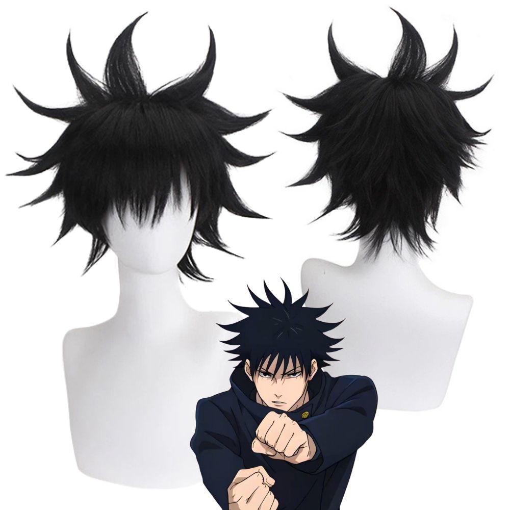 Quality Men'S Accessories - Anime JJK Megumi Fushiguro Cosplay Wig