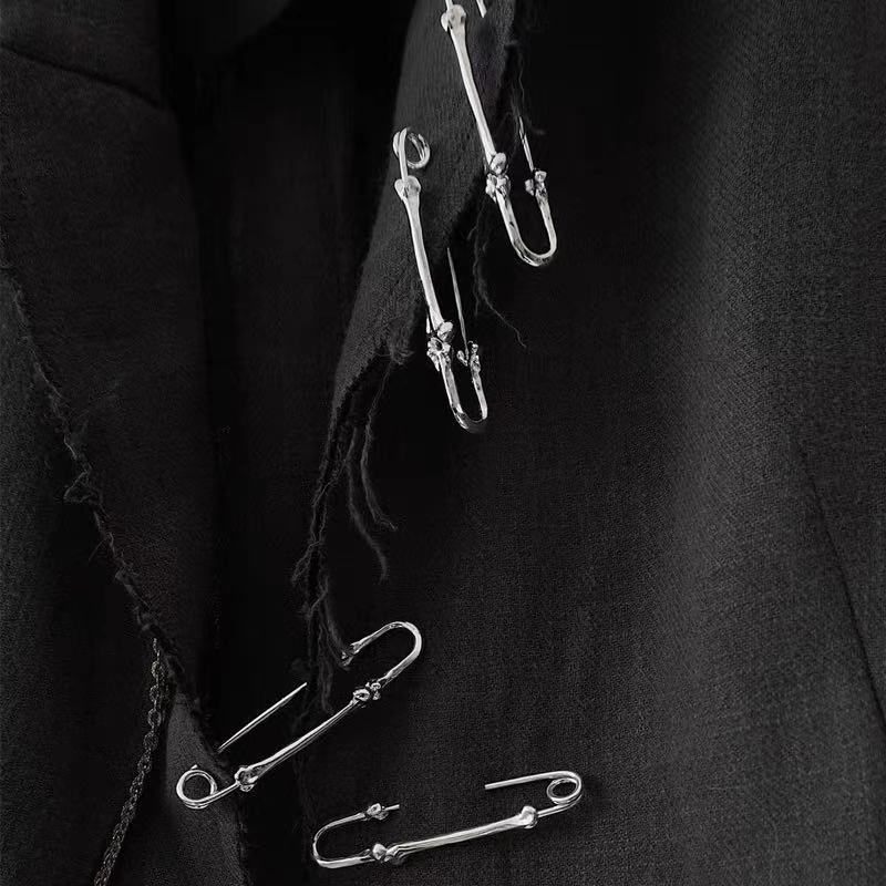 Men Accessories Silver - Punk Rock Silver Color Metal Irregular