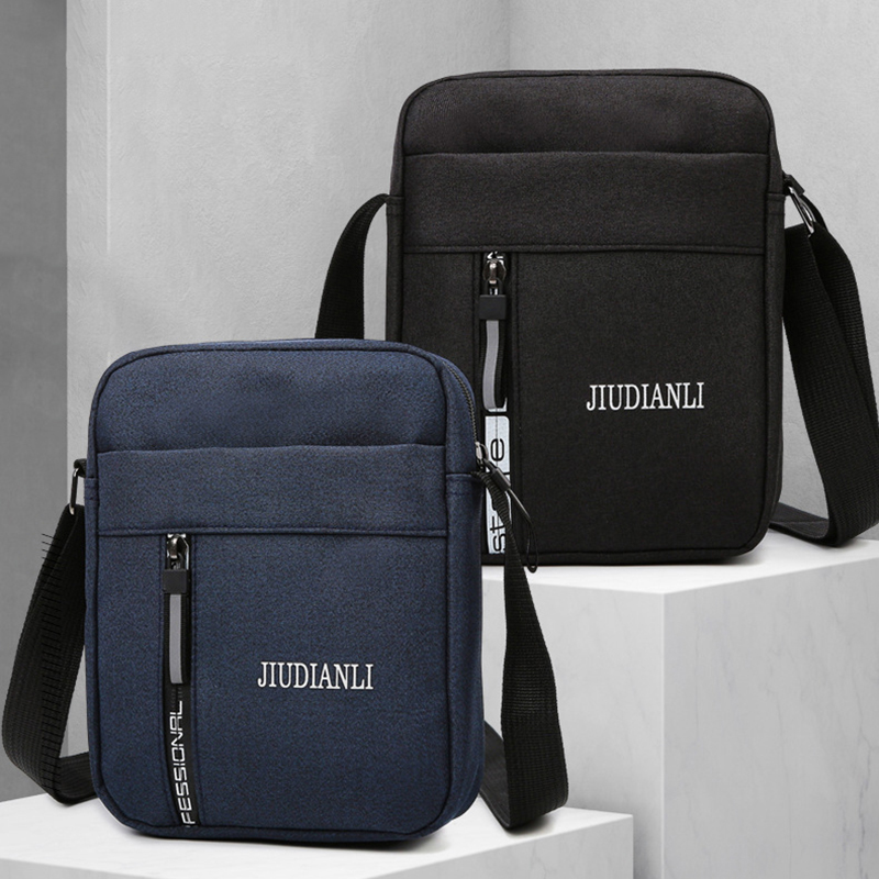 Men Accessories Bag - Vintage Waterproof Shoulder Bag Men Fashion