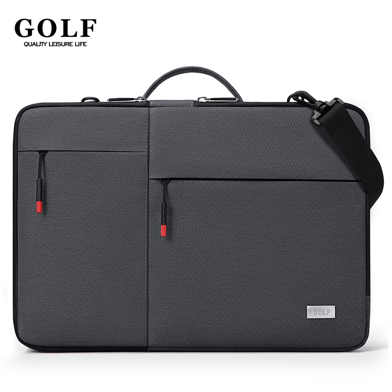 Men Accessories Bag - GOLF Professional Laptop Bag with Shoulder