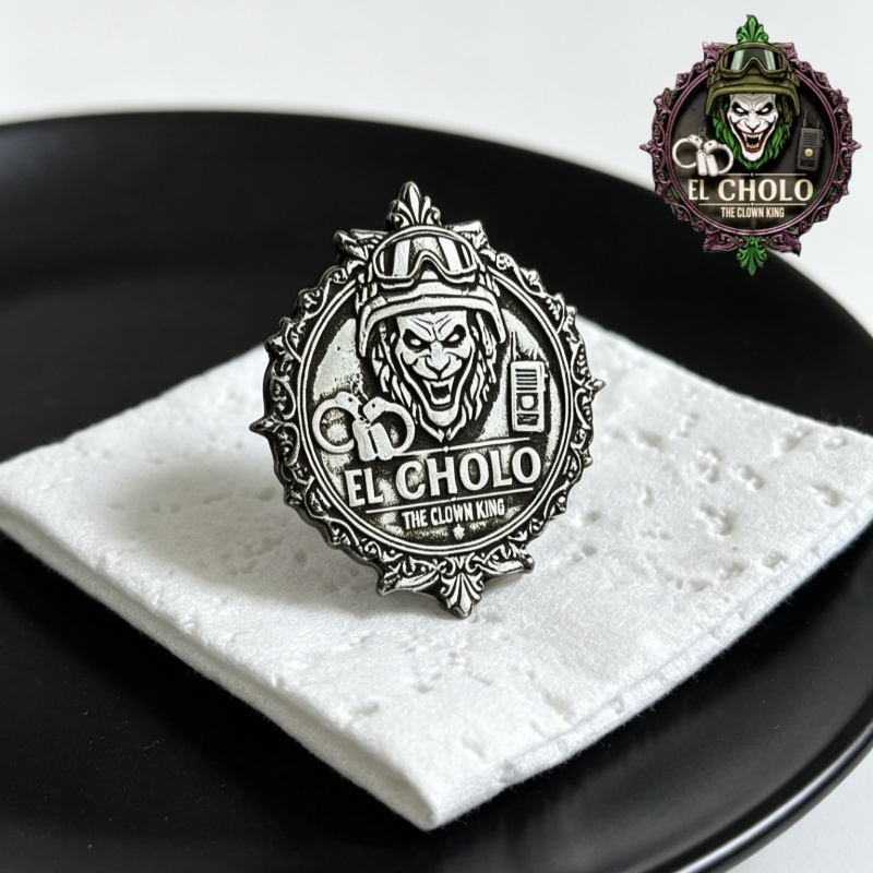 Men Accessories Brooch - Custom Clown Logo Brooch Personalized Retro