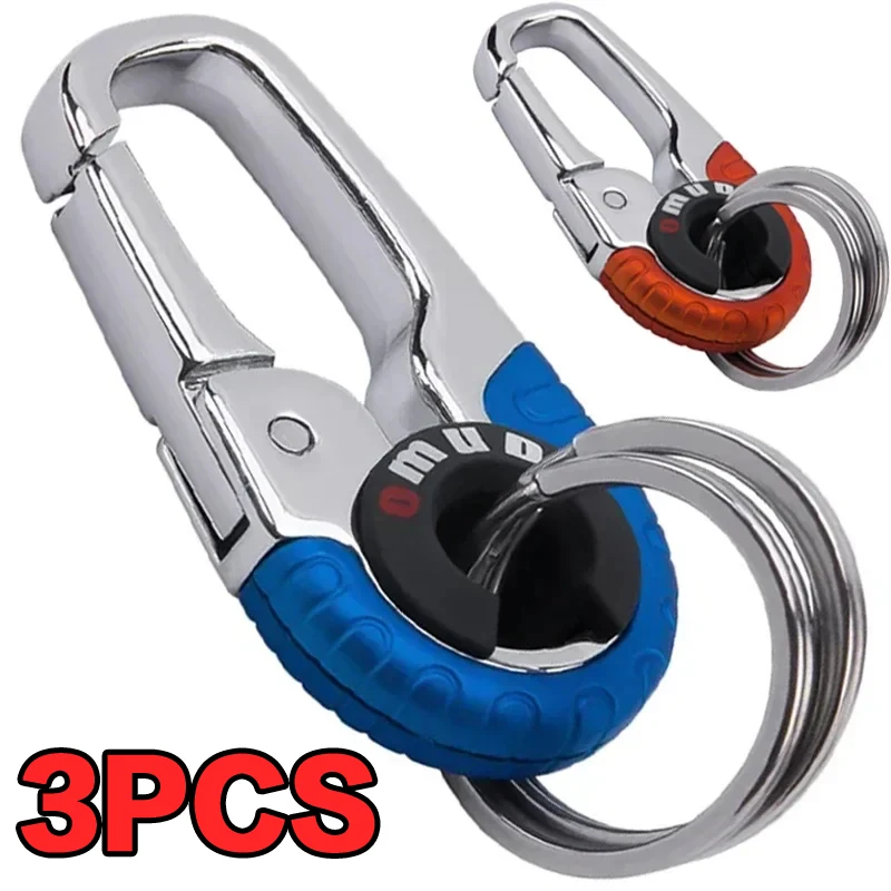 Men Accessories Silver - Keychain Buckle Men Stainless Steel Key