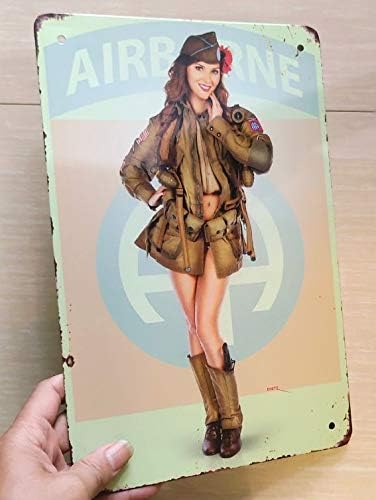 Men Accessories Brooch - HISIMPLE Retro Air Girls Metal Tin