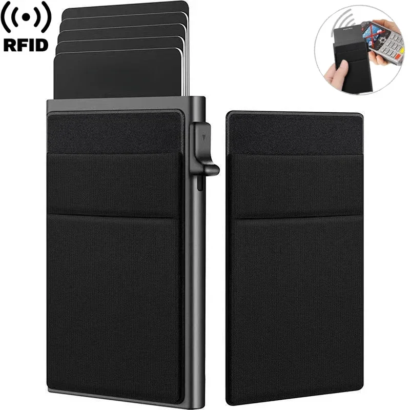 Card Case Minimalist - Men Rfid Anti-theft Protection Credit Card