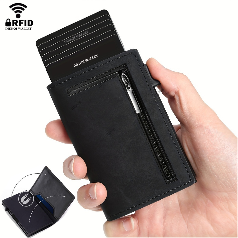 Card Case Minimalist - Luxury Brand RFID Credit Card Holder