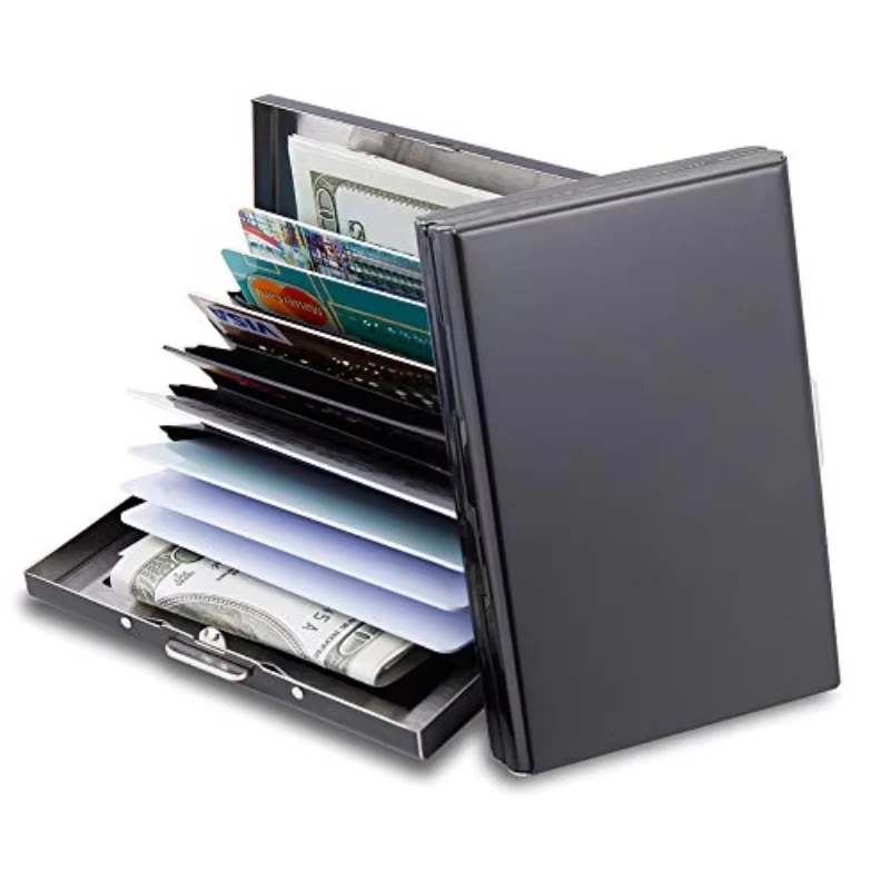 Card Case Minimalist - Rfid Business Credit Card Holder Metal