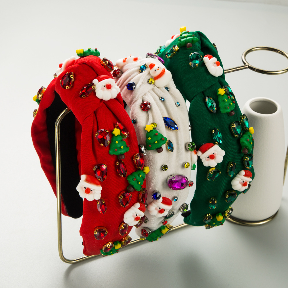 Men Accessories For Wedding - New Christmas headband personalized Christmas tree