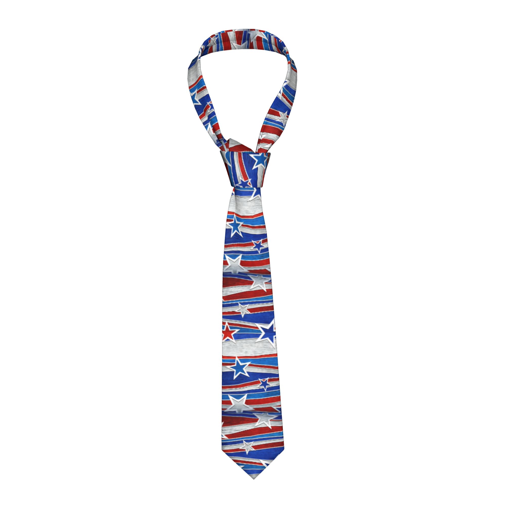 French Flag Stripes Tie  Retro - Quality Men'S Accessories ulasan dan harga