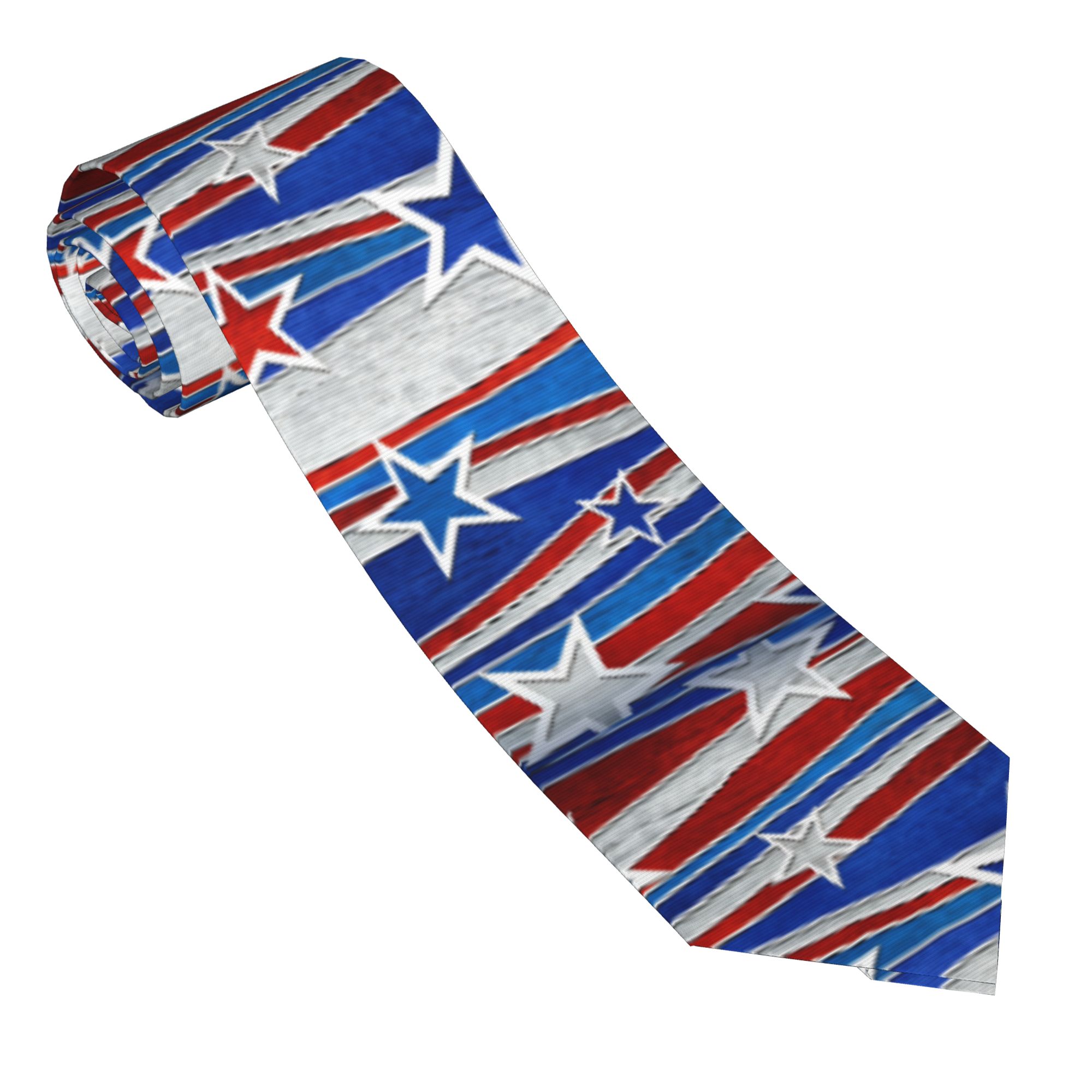 French Flag Stripes Tie  Retro - Quality Men'S Accessories ulasan dan harga