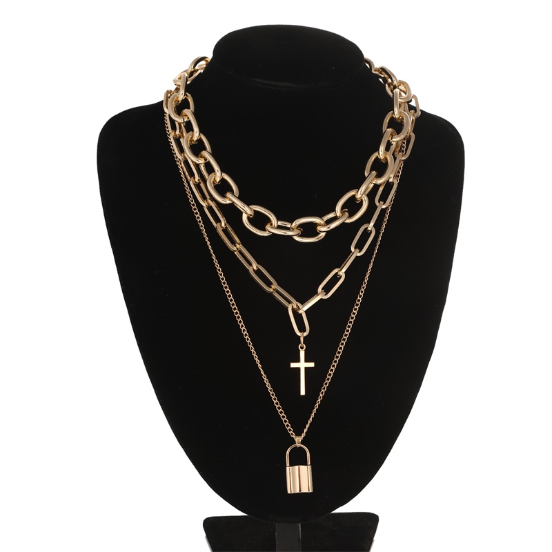FNQUFUJ Layered grunge aesthet - Men Accessories Aesthetic ulasan dan harga