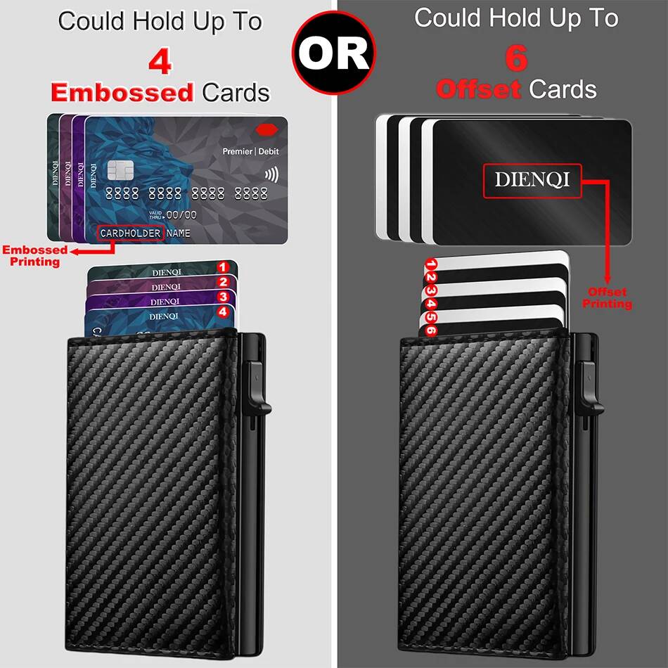 OUIO Rfid Credit Card Holder W - Card Case Minimalist ulasan dan harga