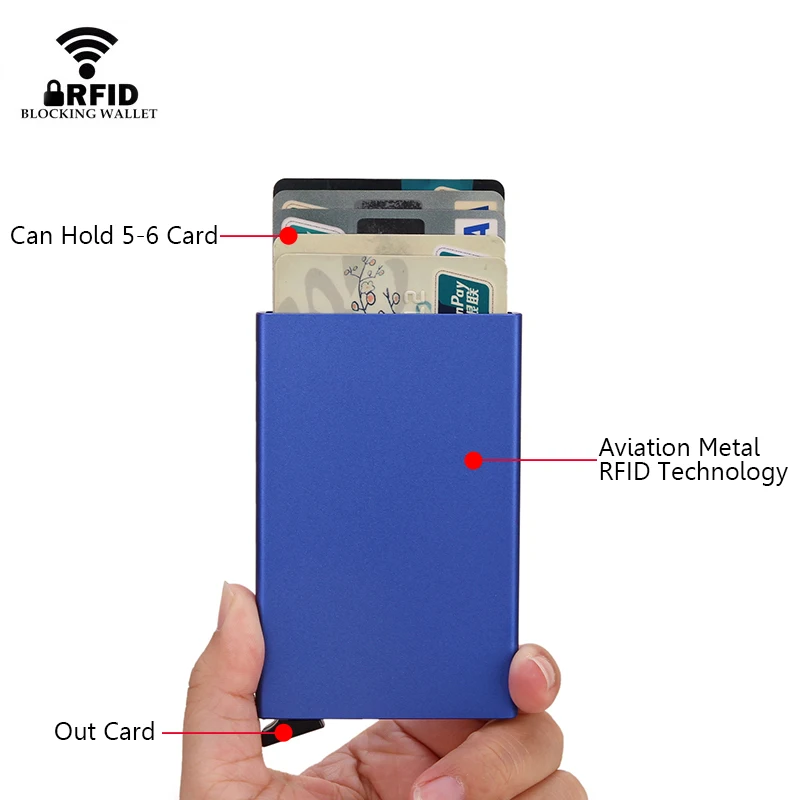 Metal Mini Slim Minimalist Wal - Card Case Minimalist ulasan dan harga