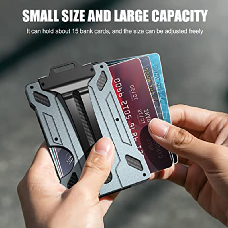 RFID Fashion Card Wallet Credi - Card Case Minimalist ulasan dan harga