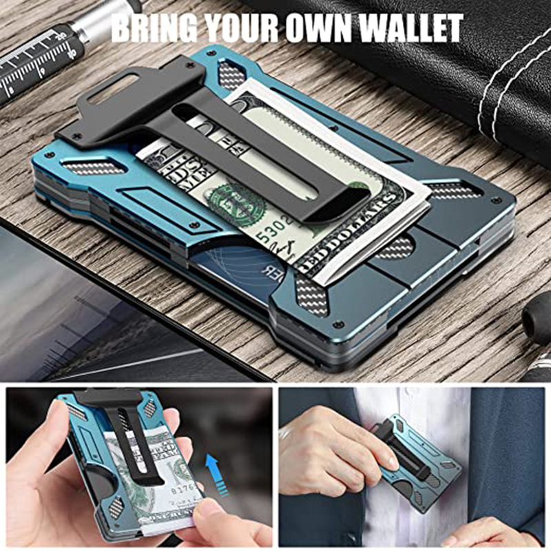 RFID Fashion Card Wallet Credi - Card Case Minimalist ulasan dan harga