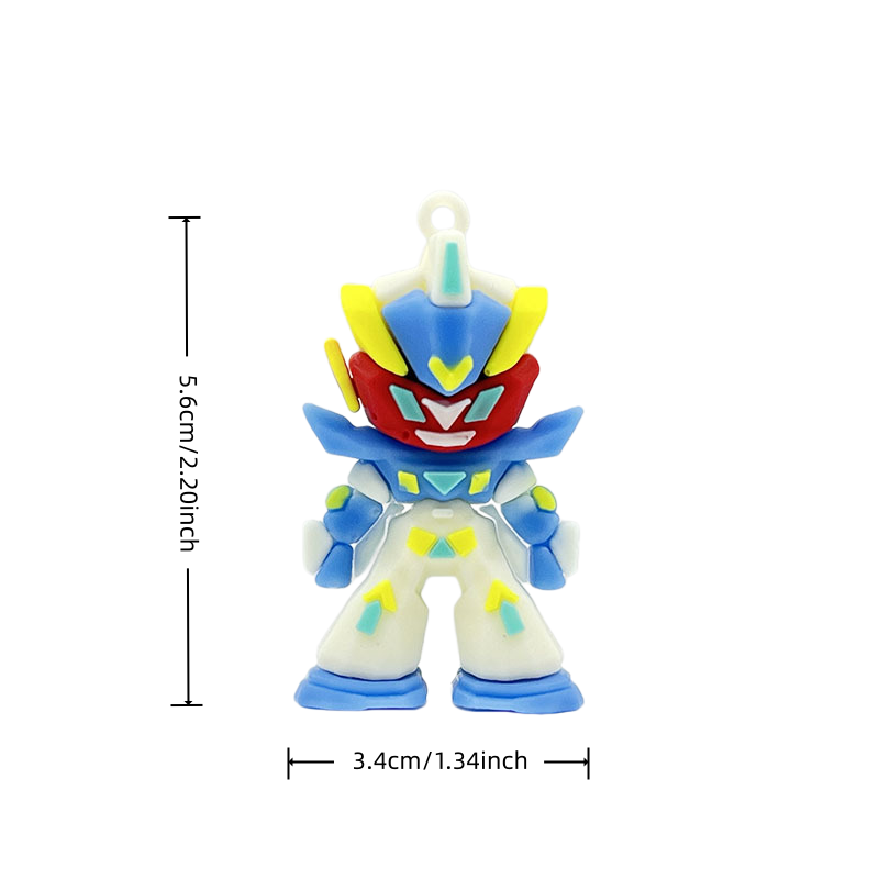 Gundam Silicone Keychain, Mini - Men Accessories Bag ulasan dan harga