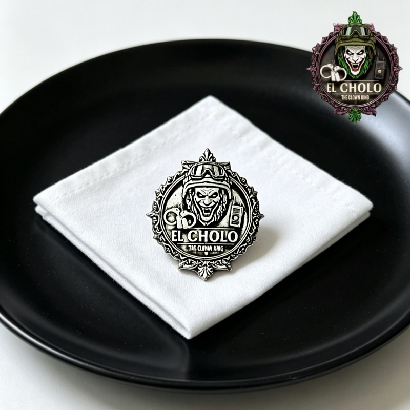 Custom Clown Logo Brooch Perso - Men Accessories Brooch ulasan dan harga