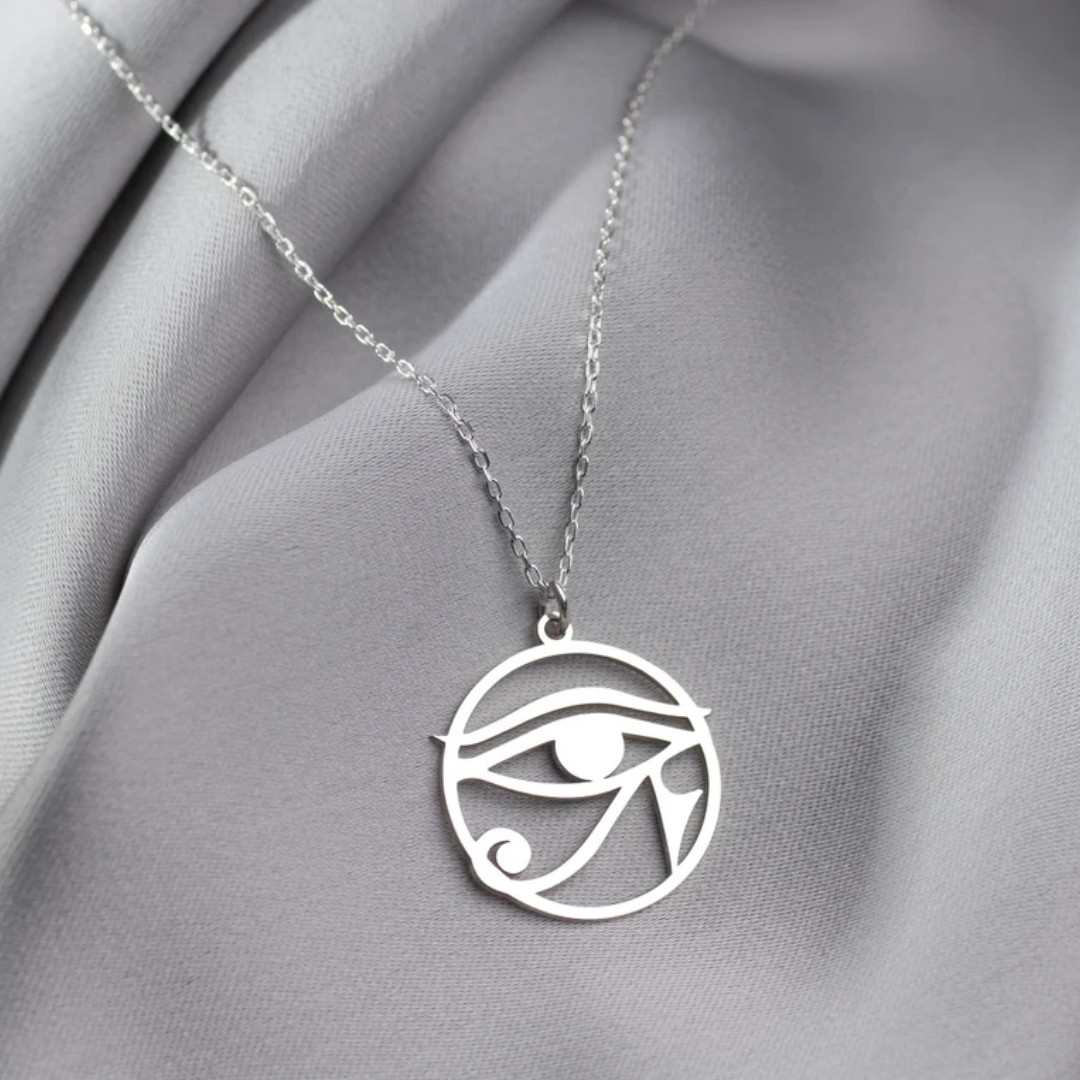 Retro Egypt Eye of Ra Pendant  - Men'S Accessories Jewelry Egypt ulasan dan harga