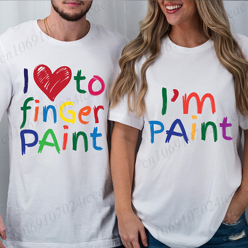 Matching Couple T Shirts I Lov - Men Accessories Aesthetic ulasan dan harga