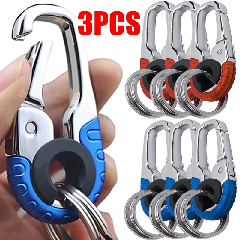 Keychain Buckle Men Stainless  - Men Accessories Silver ulasan dan harga