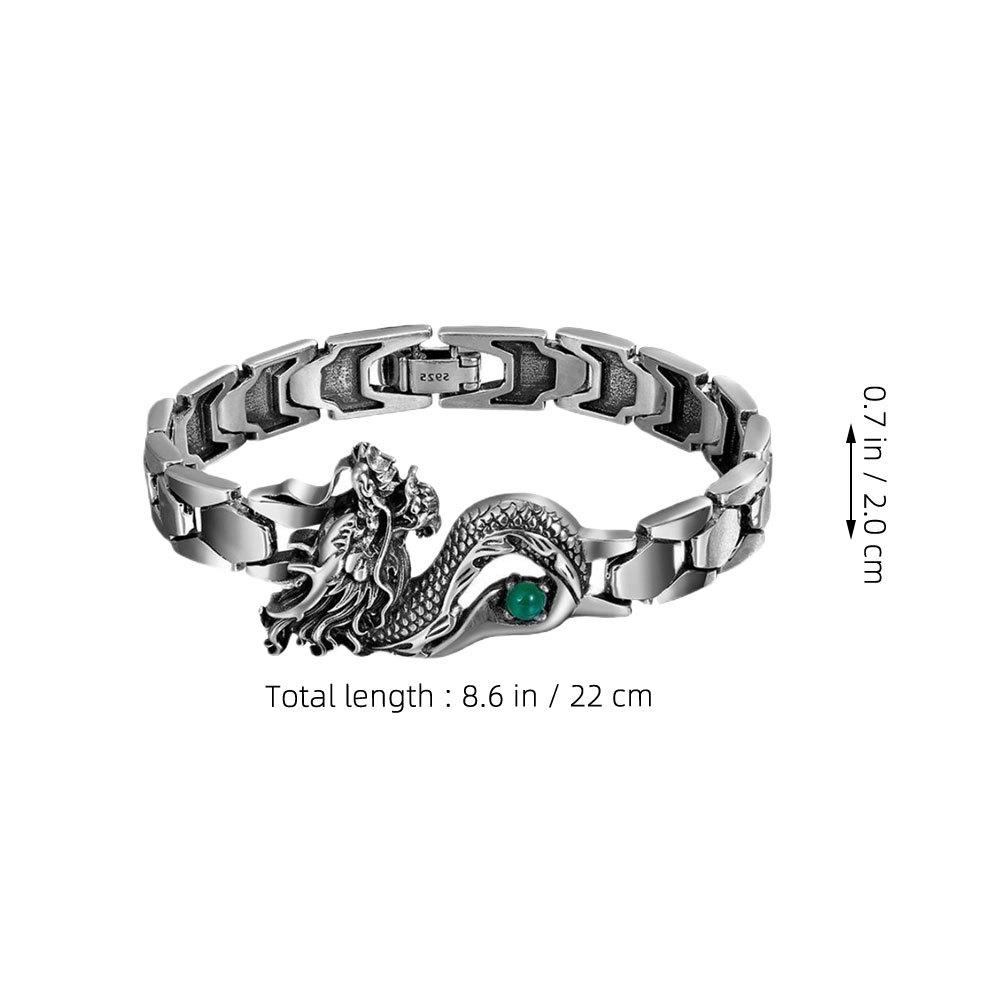 Stylish Dragon Bracelet Fade R - Men Accessories Aesthetic ulasan dan harga