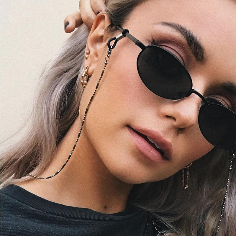 Mask Sunglasses Chains for Wom - Men Accessories Silver ulasan dan harga