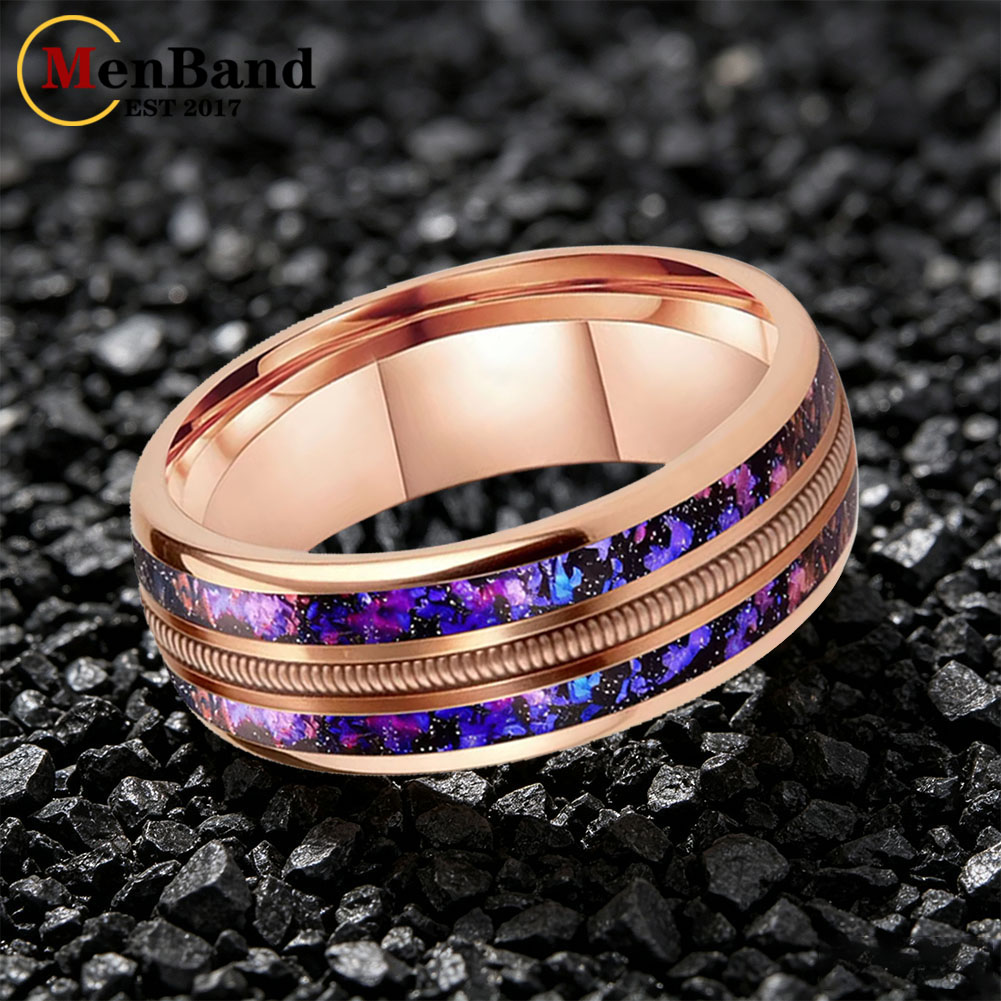 Fashion 8mm Men Women New Wedd - Men Accessories For Wedding ulasan dan harga