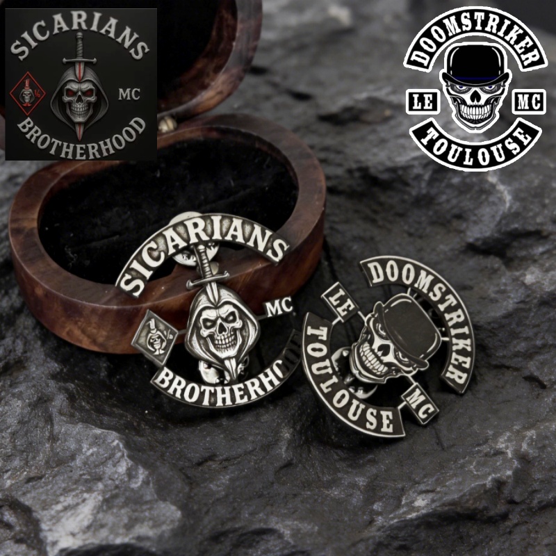 Personalized Custom MC Picture - Men Accessories Brooch ulasan dan harga