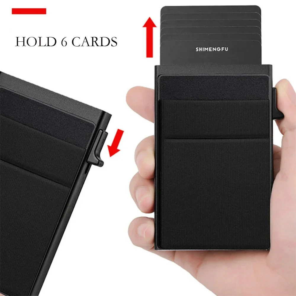 Men Rfid Anti-theft Protection - Card Case Minimalist ulasan dan harga