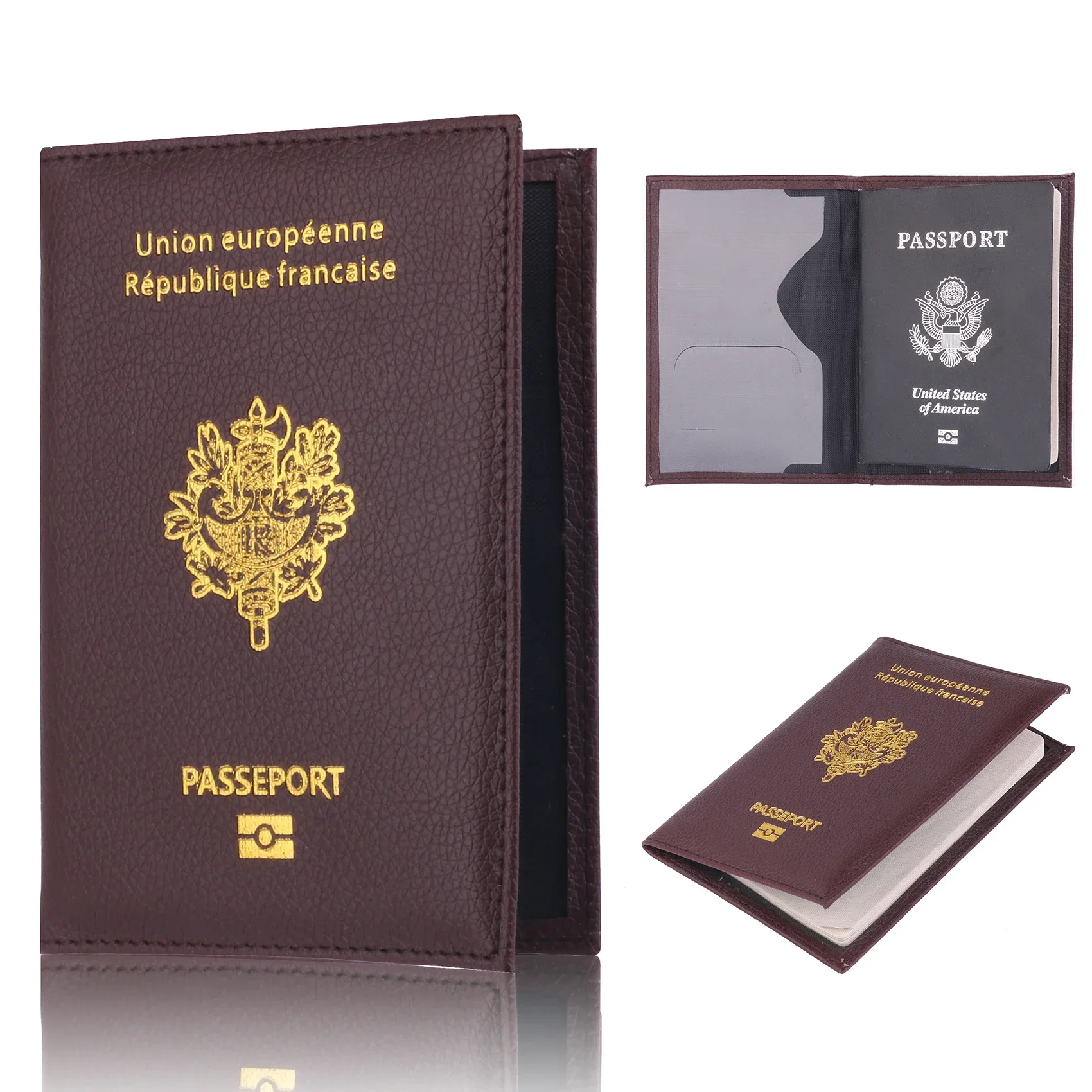 Women Men Travel Pu Passport H - Quality Men'S Accessories ulasan dan harga