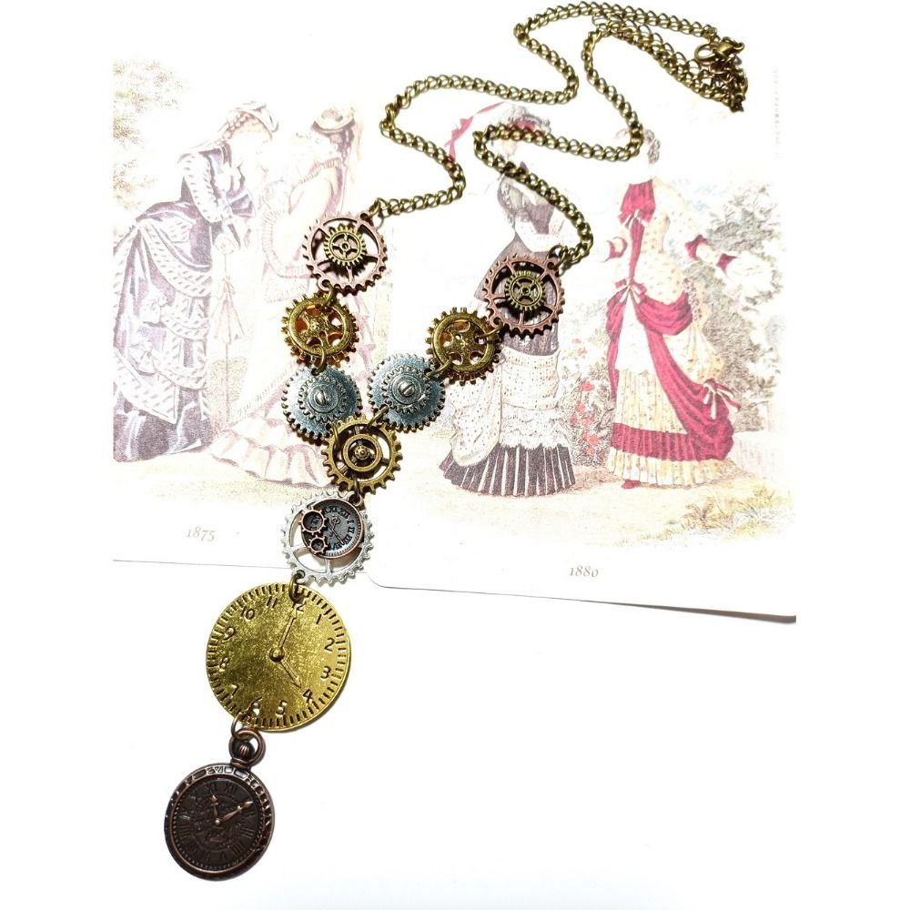 Vintage Zinc Alloy Steampunk G - Men Accessories Aesthetic ulasan dan harga