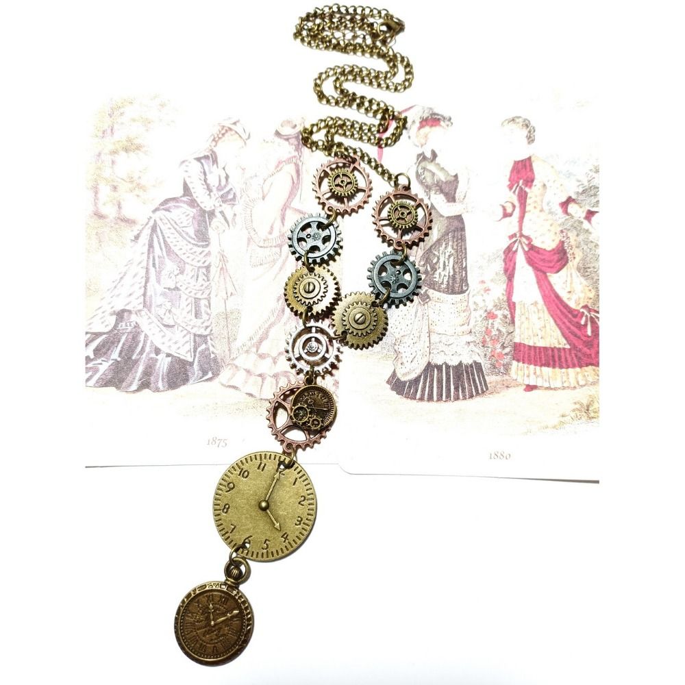 Vintage Zinc Alloy Steampunk G - Men Accessories Aesthetic ulasan dan harga