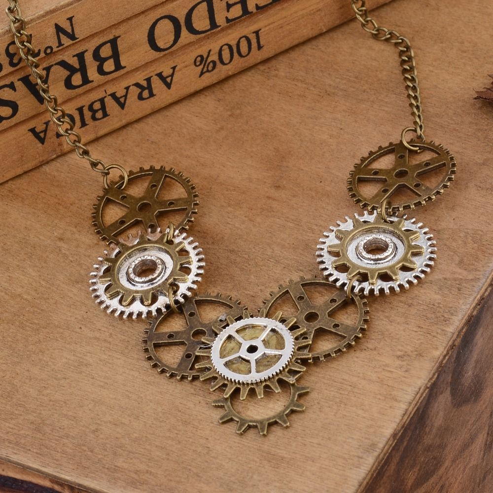 Vintage Zinc Alloy Steampunk G - Men Accessories Aesthetic ulasan dan harga