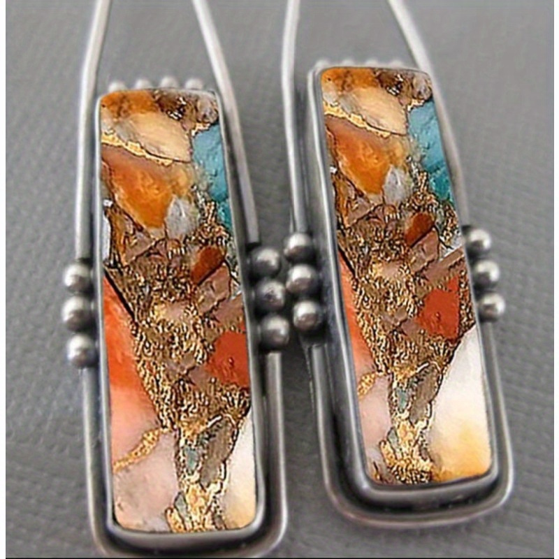 2PCS Retro Bohemian Earrings I - Men Accessories Aesthetic ulasan dan harga