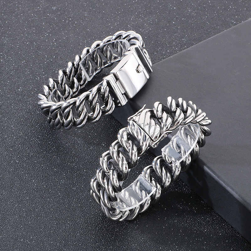 KALEN 22MM Twisted Link Chain  - Men Accessories Bd ulasan dan harga