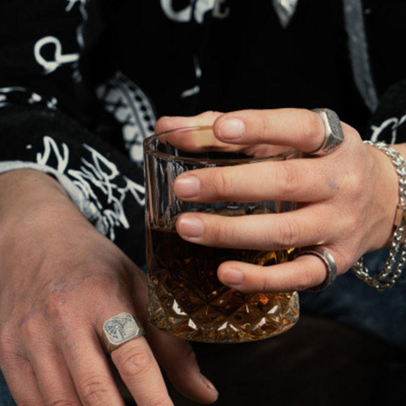 Retro Egypt Anubis Horus Ring  - Men'S Accessories Jewelry Egypt ulasan dan harga