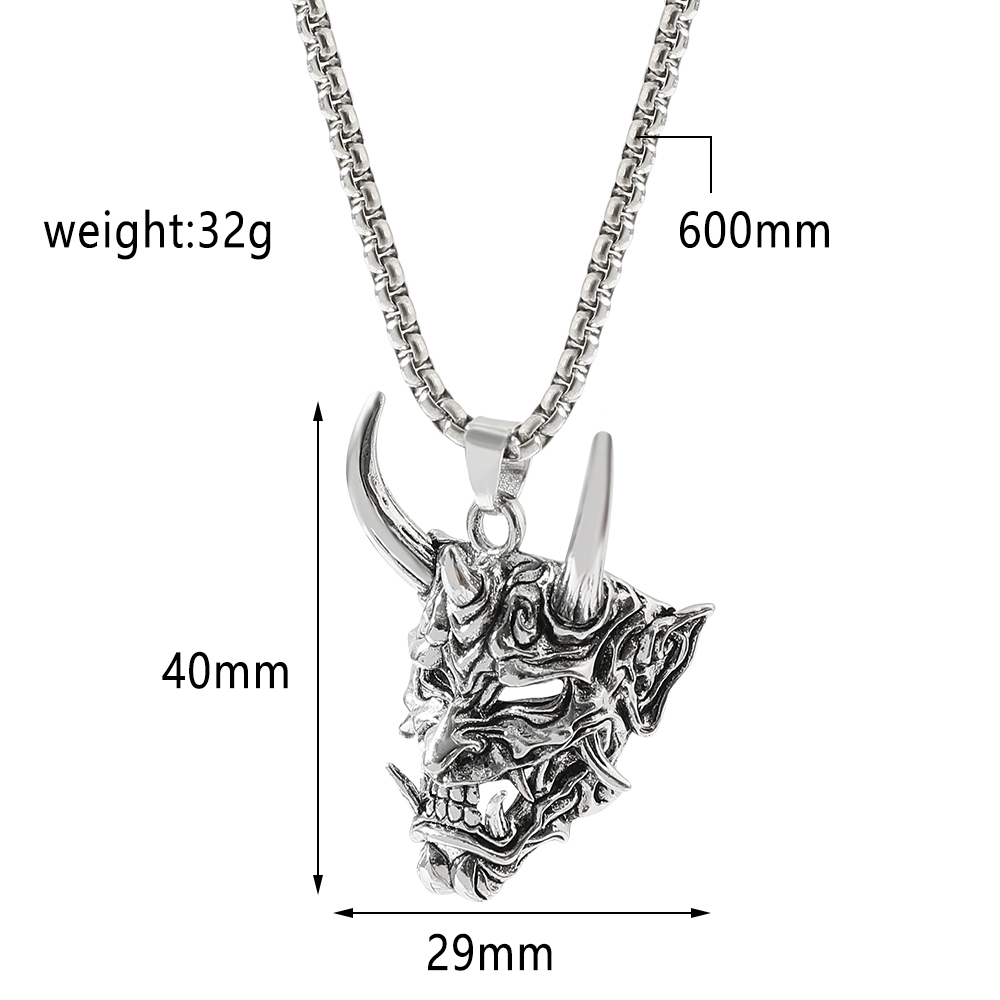 Handsome Rascal Ghost Mask Pen - Men Accessories Silver ulasan dan harga