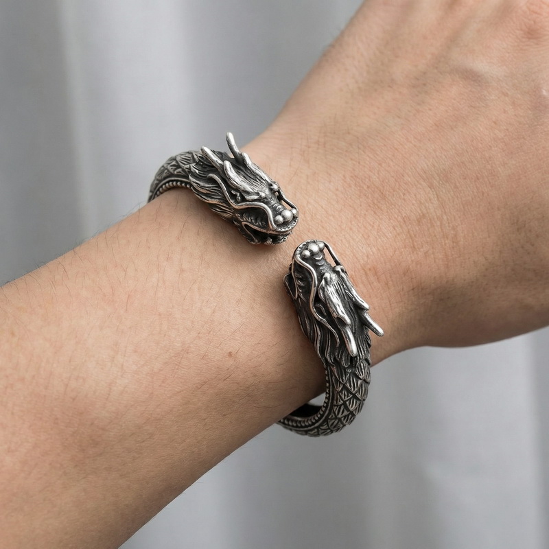 Fongten Viking Wolf Head Stain - Men Accessories Bd ulasan dan harga