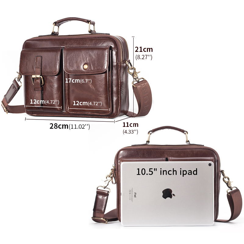 Brand New Cowhide Leather Mess - Men Accessories Bag ulasan dan harga
