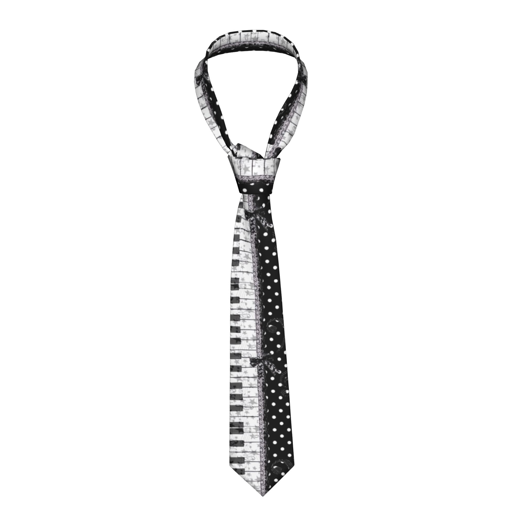 Mens Tie a polka dot and piano - Quality Men'S Accessories ulasan dan harga