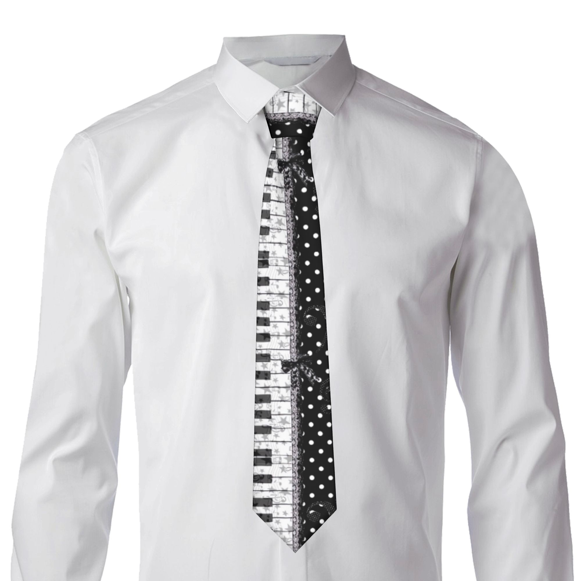 Mens Tie a polka dot and piano - Quality Men'S Accessories ulasan dan harga